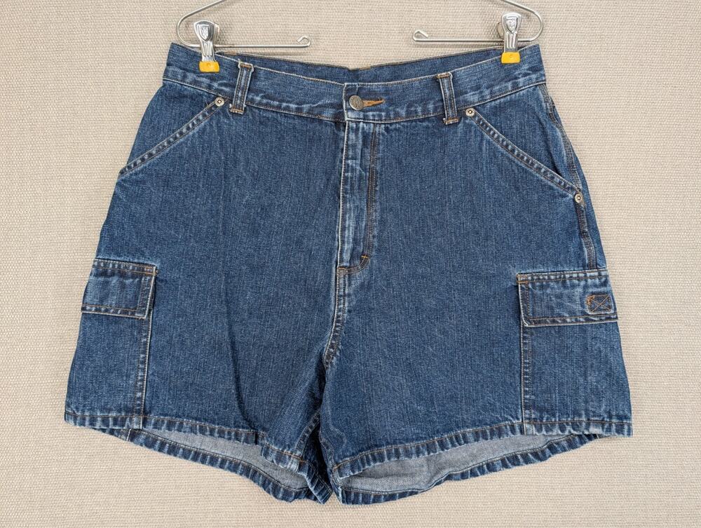 Vintage Riders Blue Jean Short Size 14M See Measurements -0726198